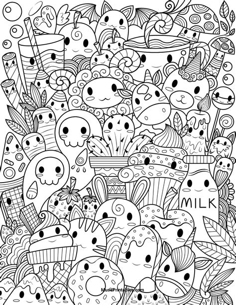 kawaii coloring pages